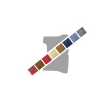 Tufted wool boot-floor carpet (colour)